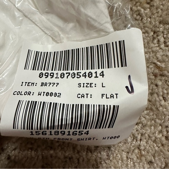 J crew button front top with tie sleeves white - Picture 4 of 4